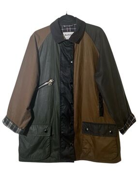 Barbour by Alexa Chung Patch Waxed Jacket US 10